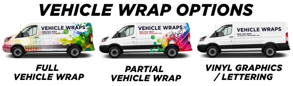 San Diego Vehicle Wraps vehicle wrap options